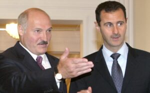 Lukashenko e Bashar Al Assad